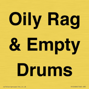Oily Rag & Empty Drums